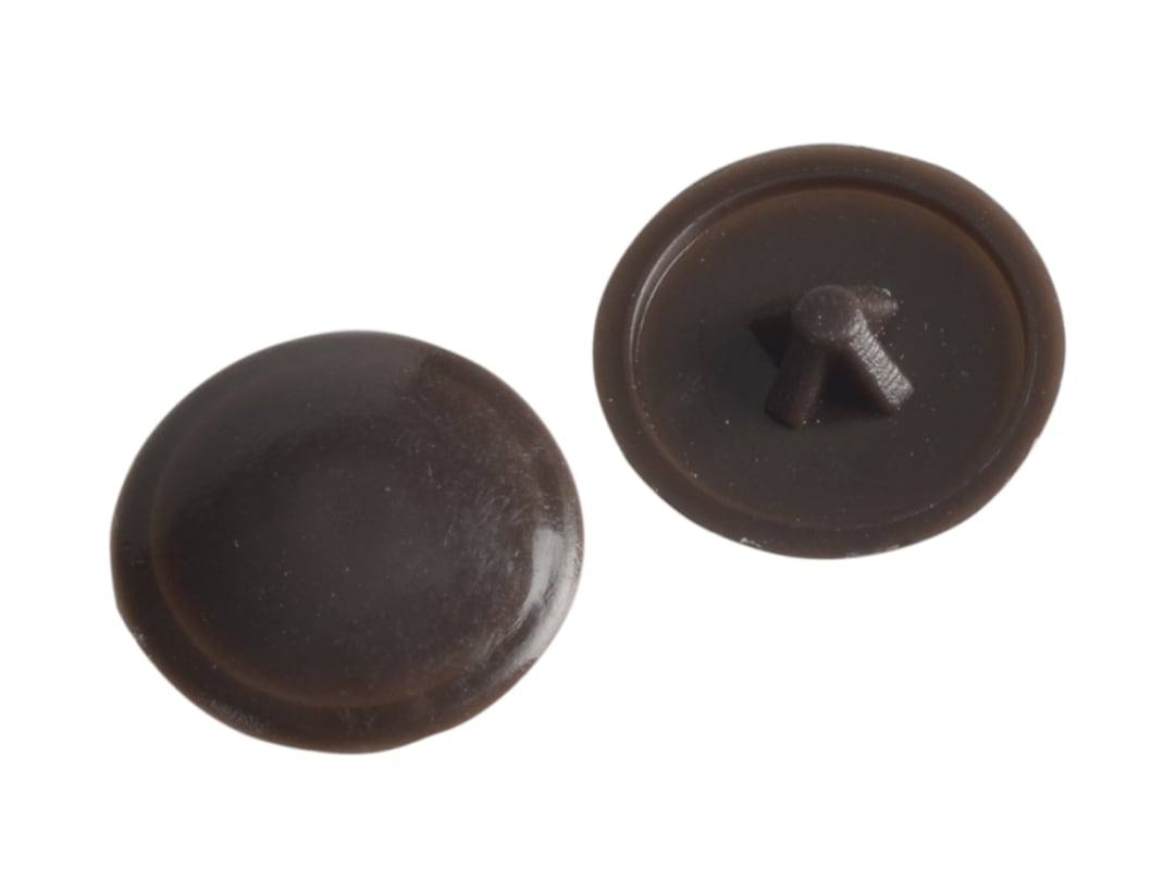ForgeFix Pozi Compatible Cover Cap Dark Brown No.6-8 Forge Pack 50 FPPCC1