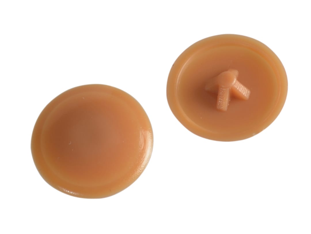 ForgeFix Pozi Compatible Cover Cap Light Brown No.6-8 Forge Pack 50 FPPCC4