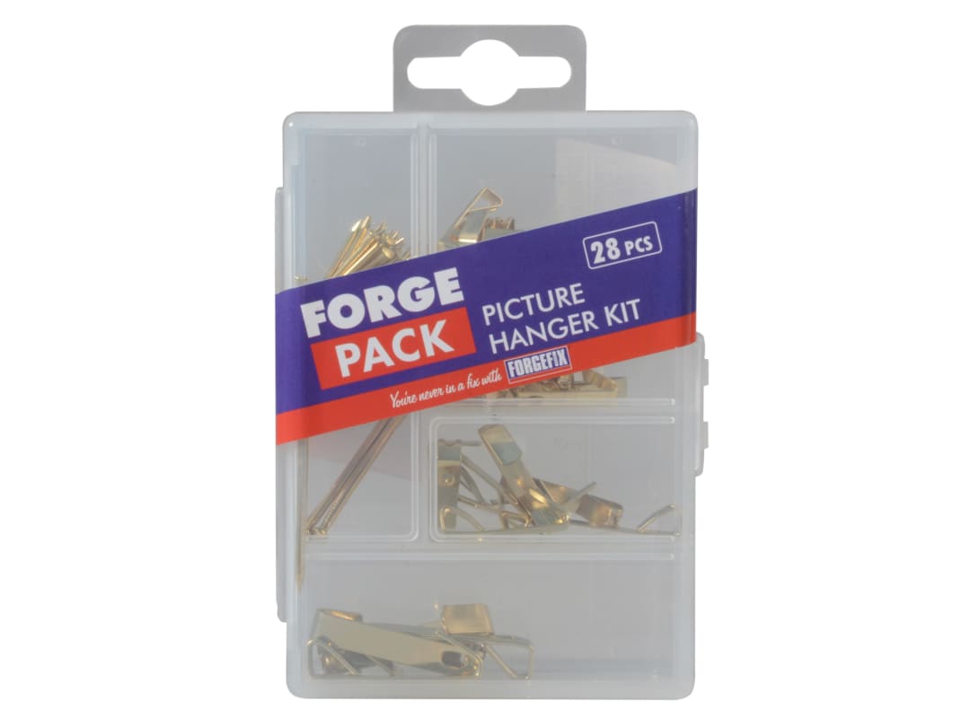 ForgeFix Picture Hook Kit ForgePack, 28 Piece FPPICTSET