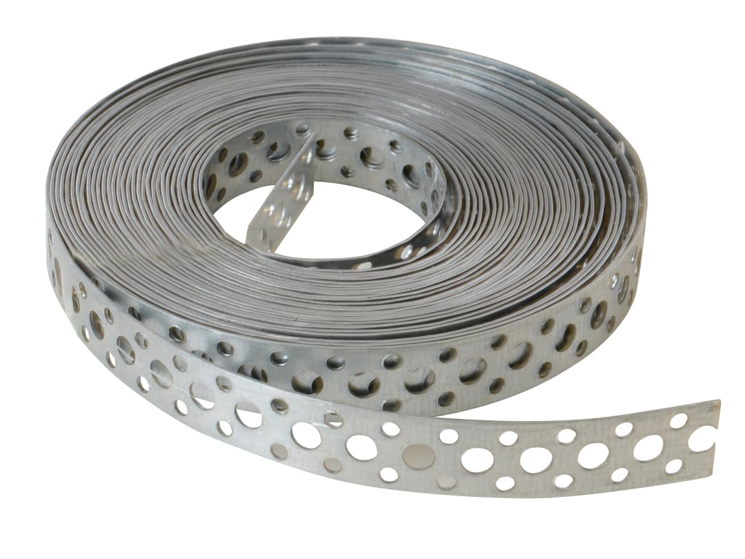 ForgeFix Builder's Galvanised Fixing Band 20mm x 1.0 x 10m Box 1 GB20