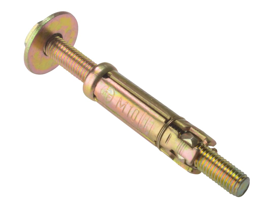 ForgeFix Masonry Anchor Bolt Loose ZYP M10 x 75mm Bag 5 5LB1075