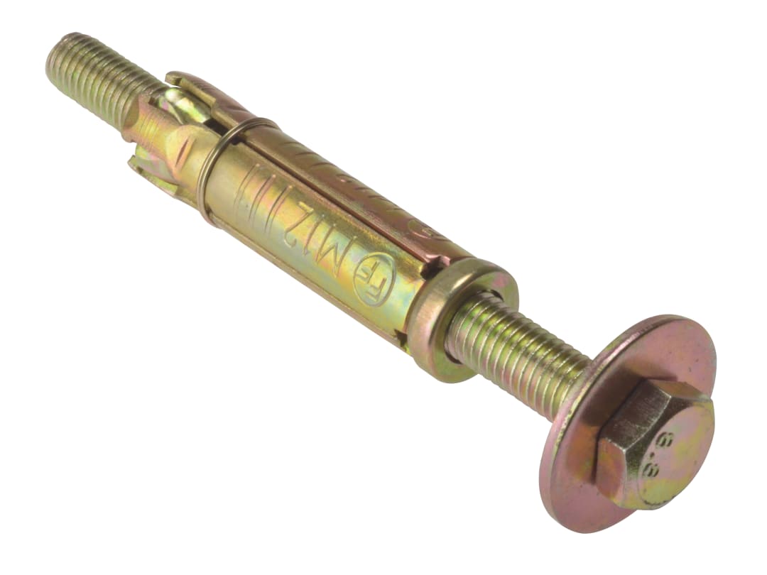 ForgeFix Masonry Anchor Bolt Loose ZYP M12 x 60mm Bag 5 5LB1260