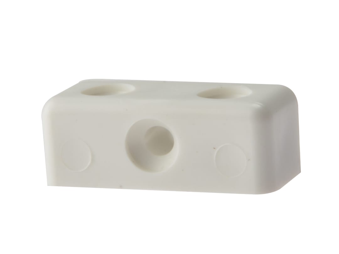 ForgeFix Modesty Block White No. 6-8 Bag 100 100MOD0