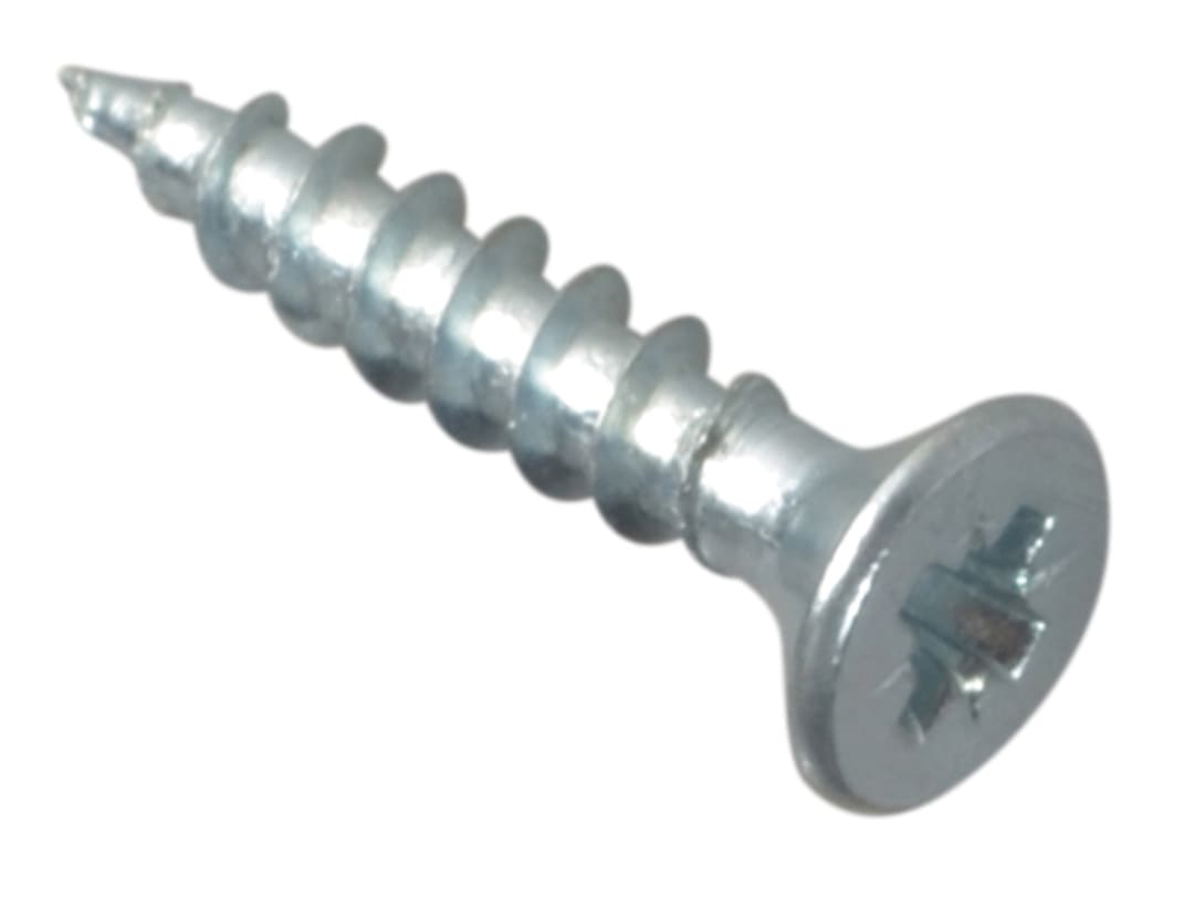 ForgeFix Multi-Purpose Pozi Compatible Screw CSK ST ZP 3.5 x 15mm Box 200 MPS3515ZP