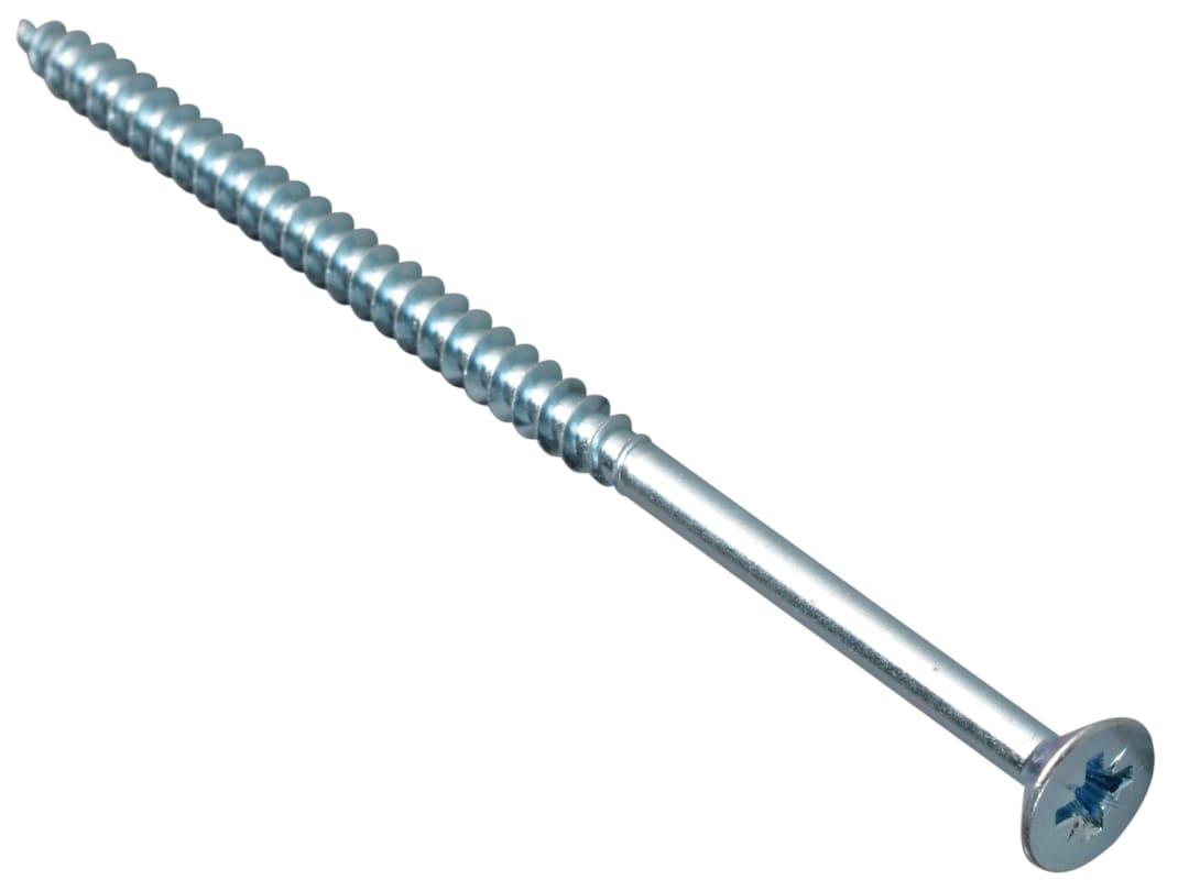 ForgeFix Multi-Purpose Pozi Compatible Screw CSK ST ZP 5 x 100mm Box 100 MPS5100ZP