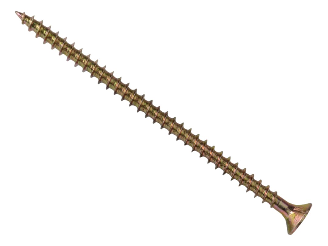 ForgeFix Multi-Purpose Pozi Compatible Screw CSK ST ZYP 5.0 x 90mm Box 100 MPS590Y