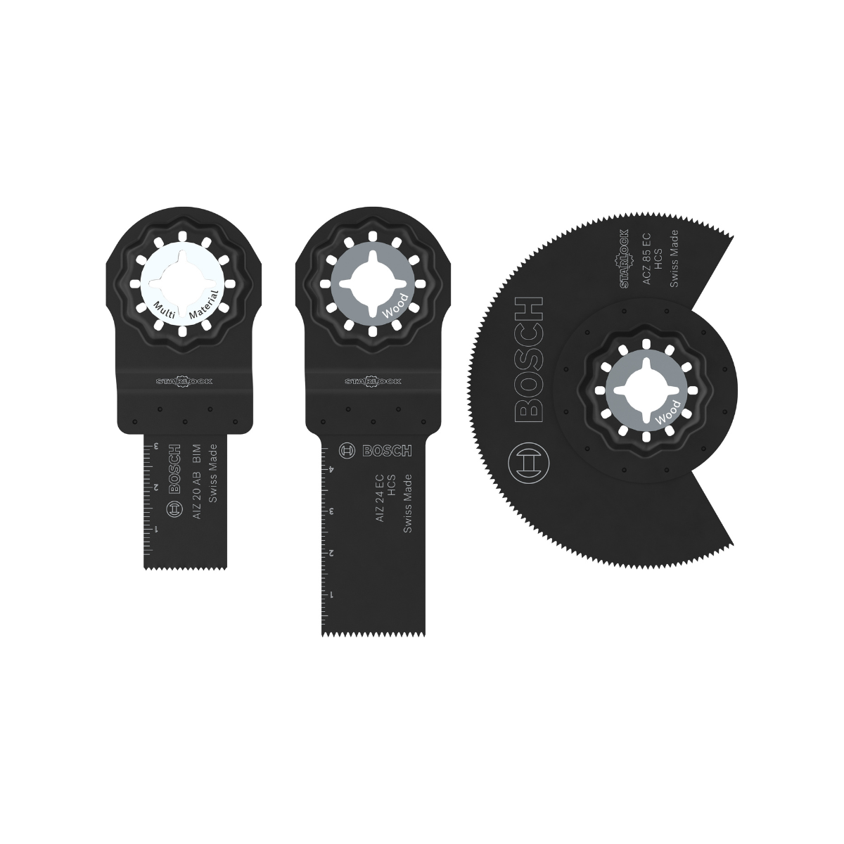 Bosch Powertool Accessories Wood and Soft Metal Set, 3 Piece 2.608.669.333