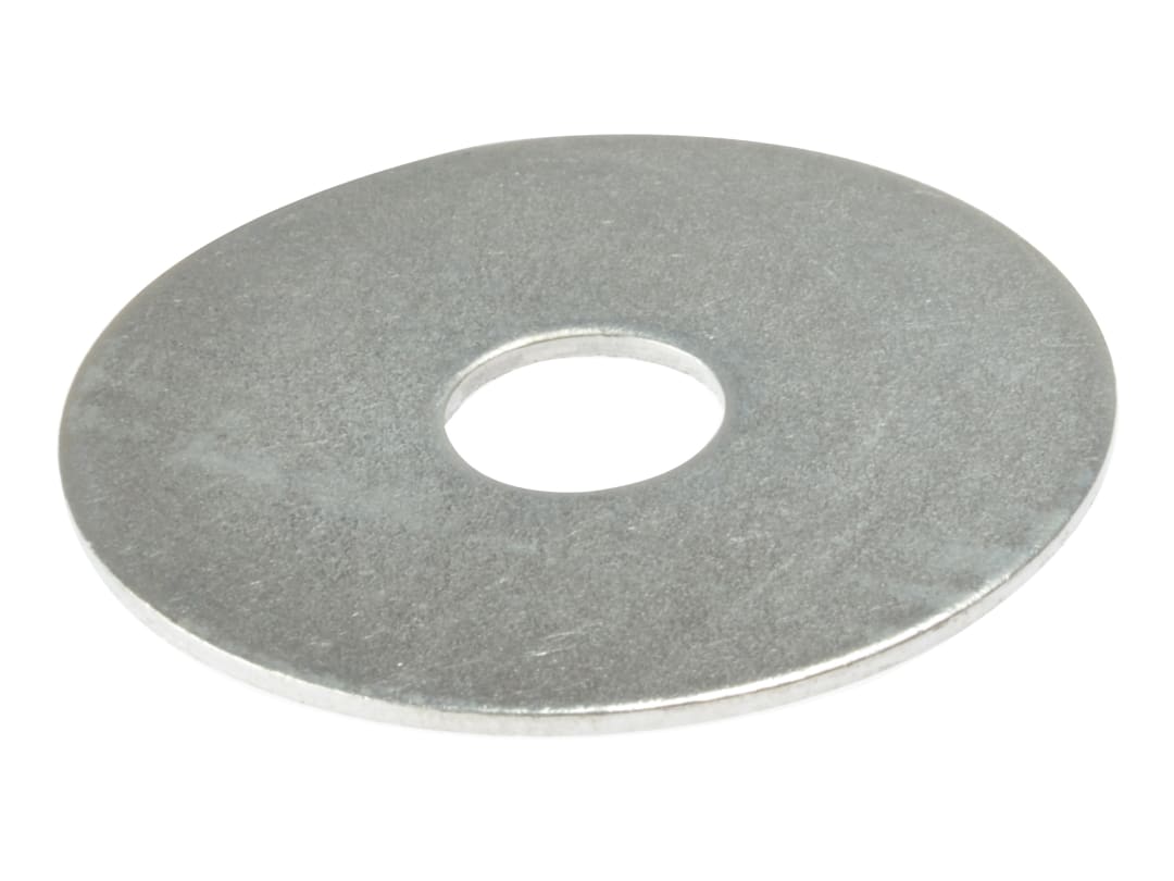 ForgeFix Flat Mudguard Washers ZP M10 x 50mm Bag 10 10MUDWASH1050