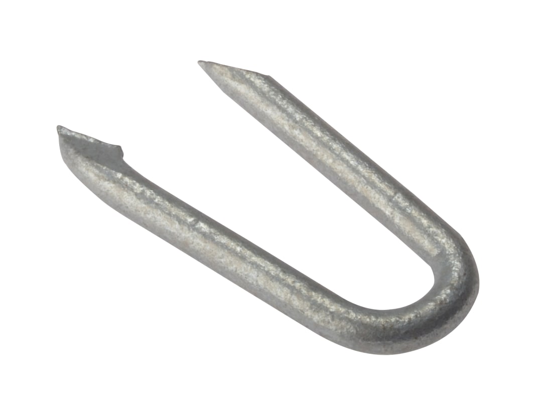 ForgeFix Netting Staple Galvanised 15mm Bag Weight 250g 250NLNS15GB