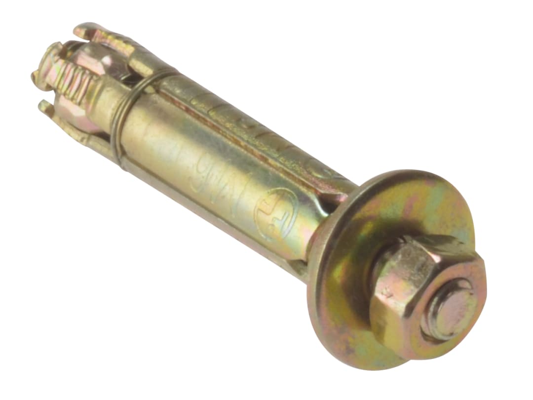 ForgeFix Masonry Anchor Bolt Projecting ZYP M6 x 50mm Bag 10 10PB650