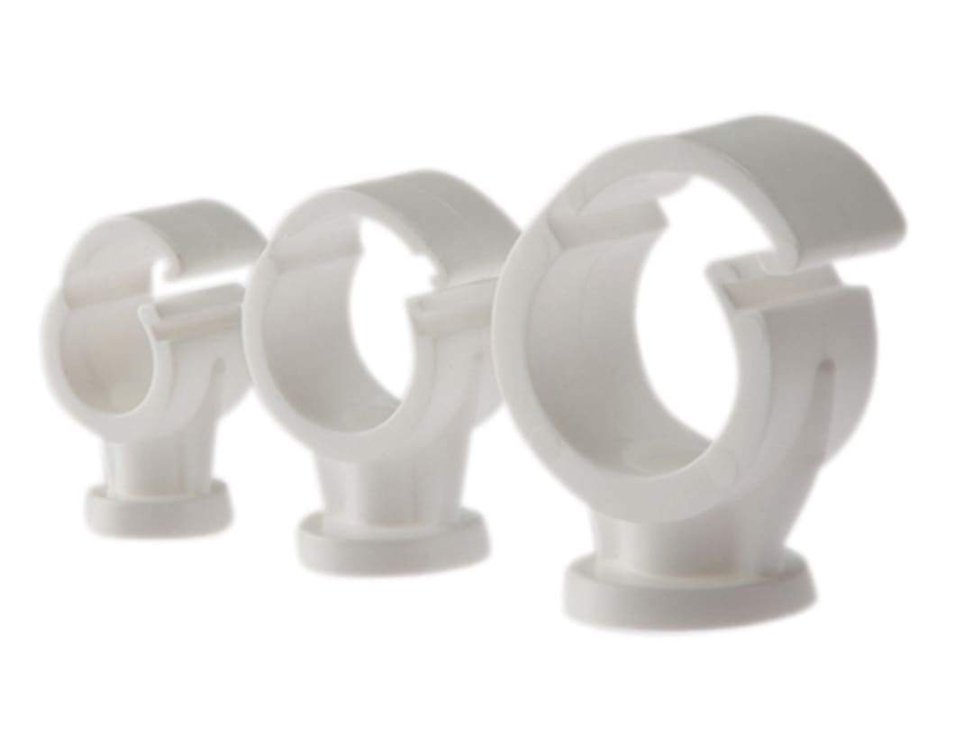 ForgeFix Pipe Clip Single Cliplock 22mm Box 100 PCSC22