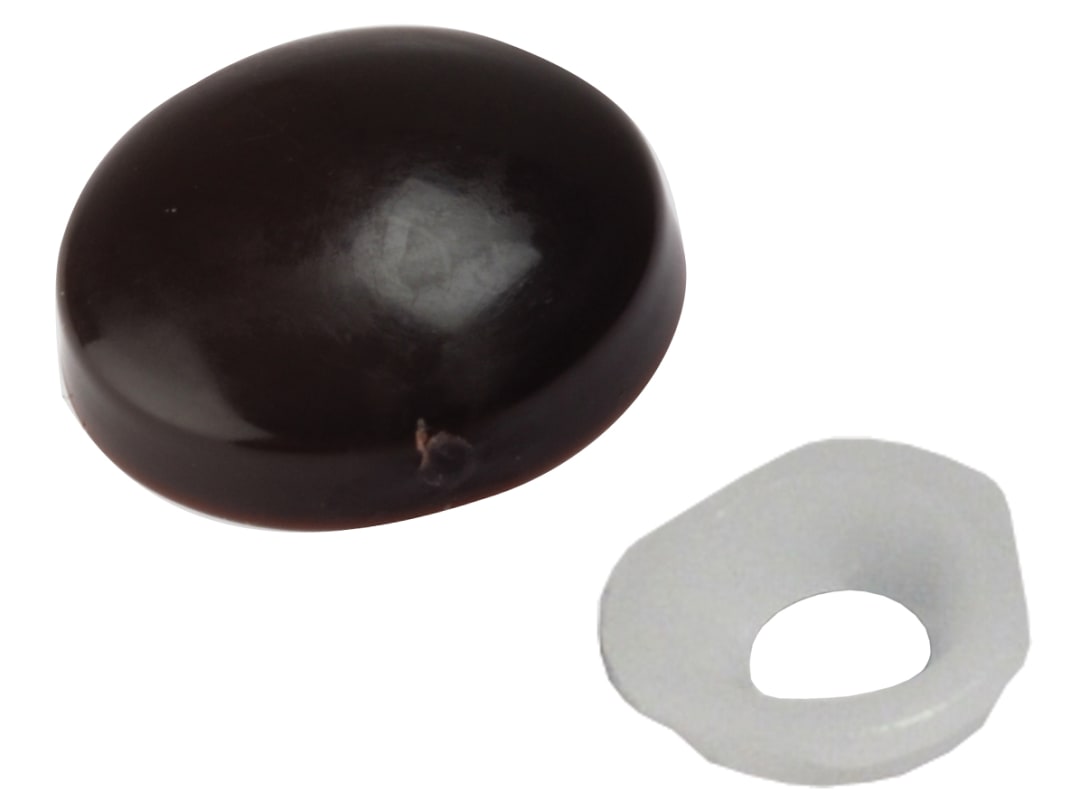 ForgeFix Domed Cover Cap Black No. 6-8 Bag 25 25PDT2