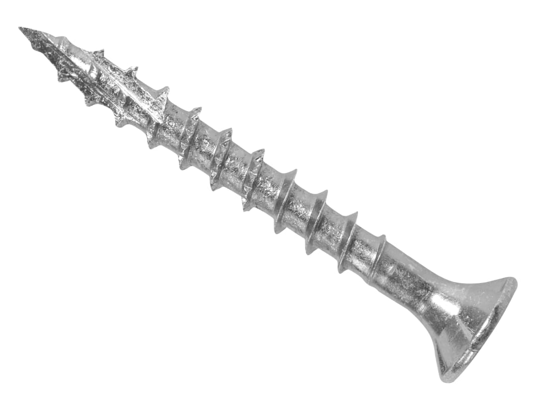 ForgeFix ForgeFast Pozi Compatible Exterior Screws eTech Silver 4.0 x 40mm Box 200 FFPEX440ES