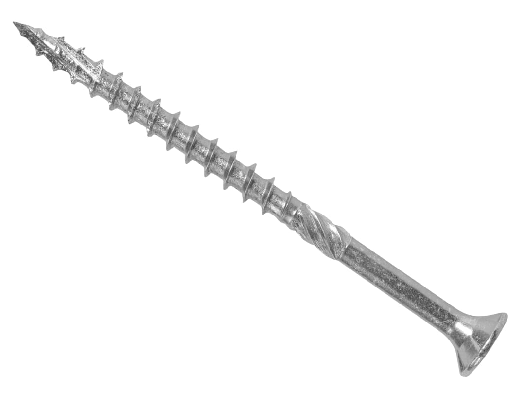 ForgeFix ForgeFast Pozi Compatible Exterior Screws eTech Silver 4.0 x 50mm Box 200 FFPEX450ES