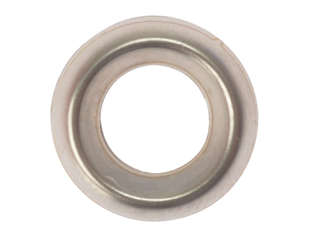 ForgeFix Screw Cup Washers Solid Brass Nickel Plated No.10 Bag 200 200SCW10N