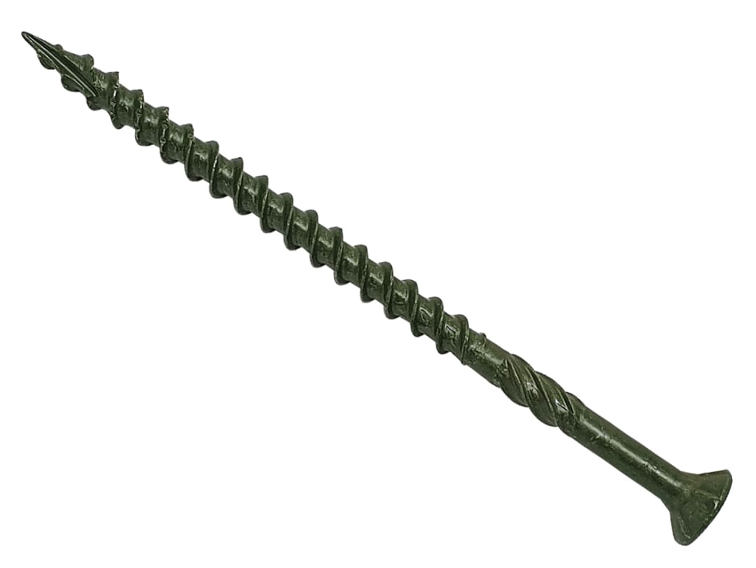 ForgeFix Spectre™ Advanced Deck PZ Compatible Screw CSK Green 4.5 x 75mm Tub 1000 SPEDS4575GT