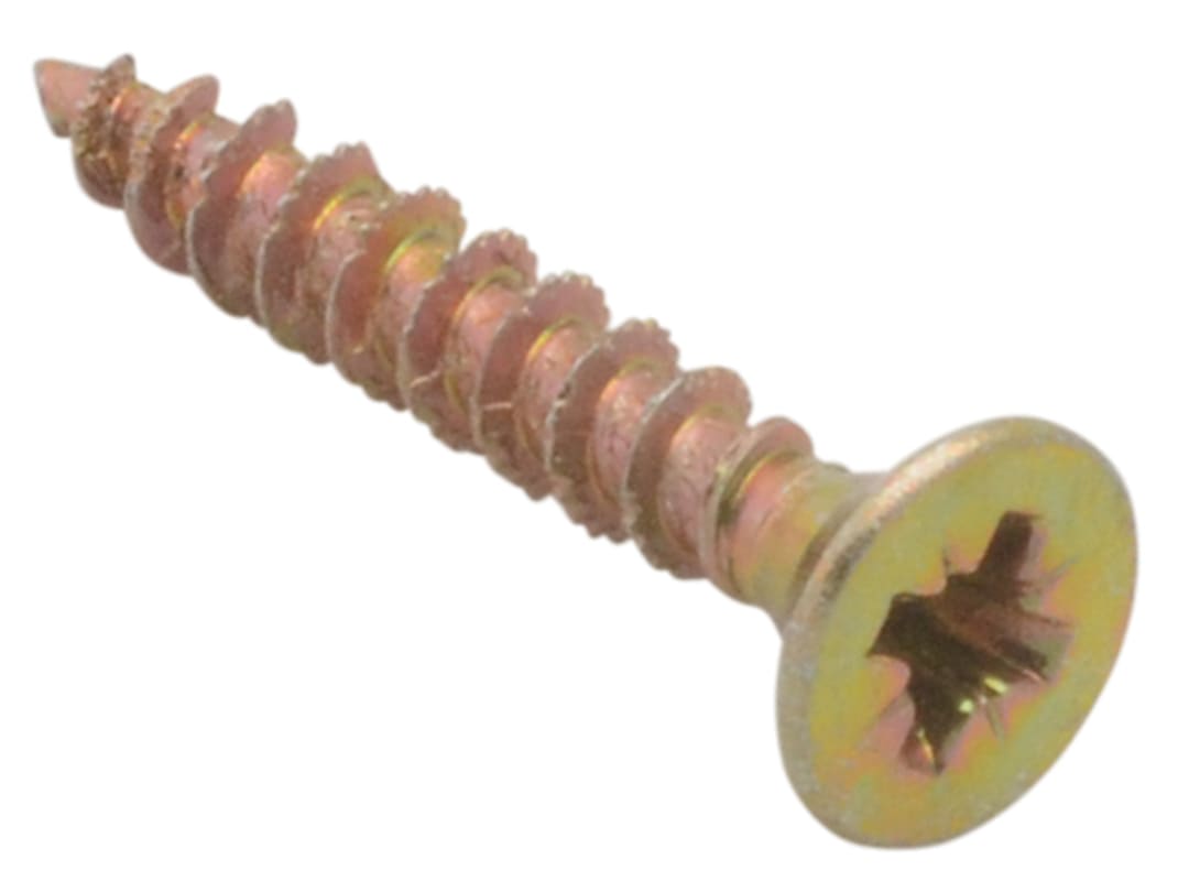 ForgeFix Spectre™ PZ Compatible Wood Screw CSK ZYP 4.0 x 25mm Box 200 SPE425Y