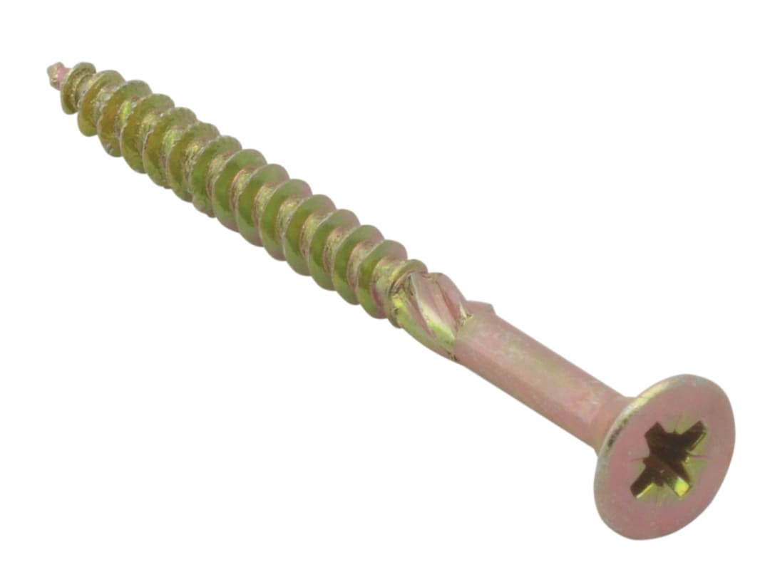 ForgeFix Spectre™ PZ Compatible Wood Screw CSK ZYP 4.5 x 60mm Box 100 SPE4560Y