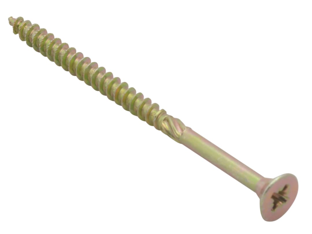 ForgeFix Spectre™ PZ Compatible Wood Screw CSK ZYP 4.5 x 80mm Box 100 SPE4580Y