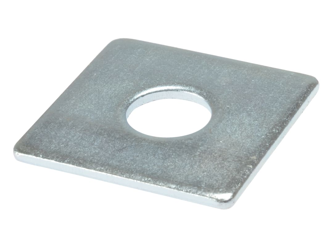 ForgeFix Square Plate Washer ZP 50 x 50 x 10mm Bag 10 10SQPL5010