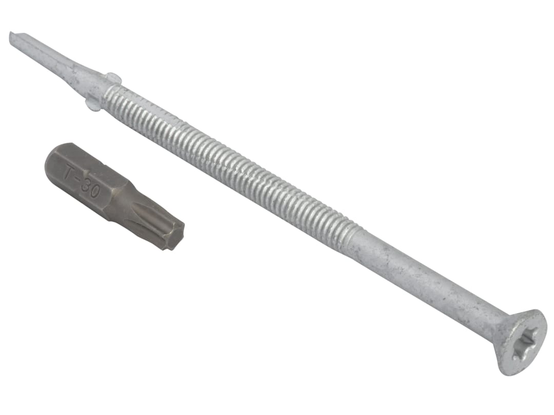 ForgeFix TechFast Roofing Screw Timber - Steel Heavy Section 5.5 x 109mm Pack 50 TFCH55109