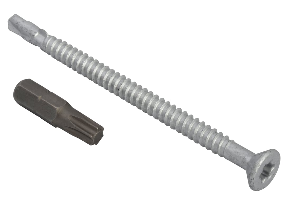 ForgeFix TechFast Roofing Screw Timber - Steel Light Section 5.5 x 85mm Pack 50 TFCL5585