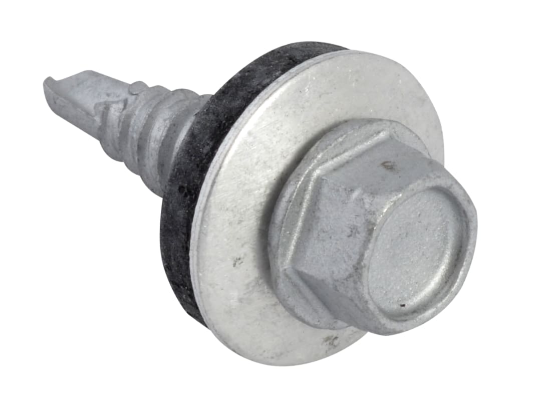 ForgeFix TechFast Hex Head Stitching Screw Self-Drill 6.3 x 22mm Pack 100 TFHS6322