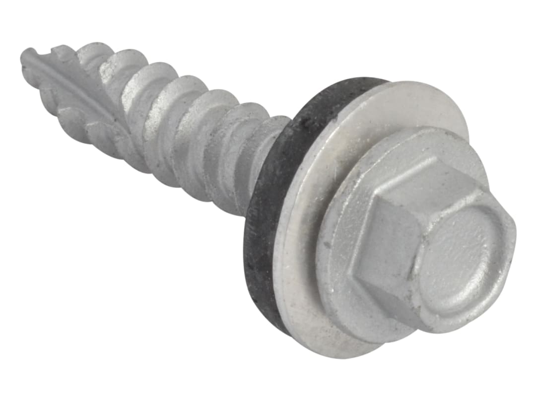 ForgeFix TechFast Hex Head Screw Sheet to Timber 6.3 x 32mm Pack 100 TFHT6332