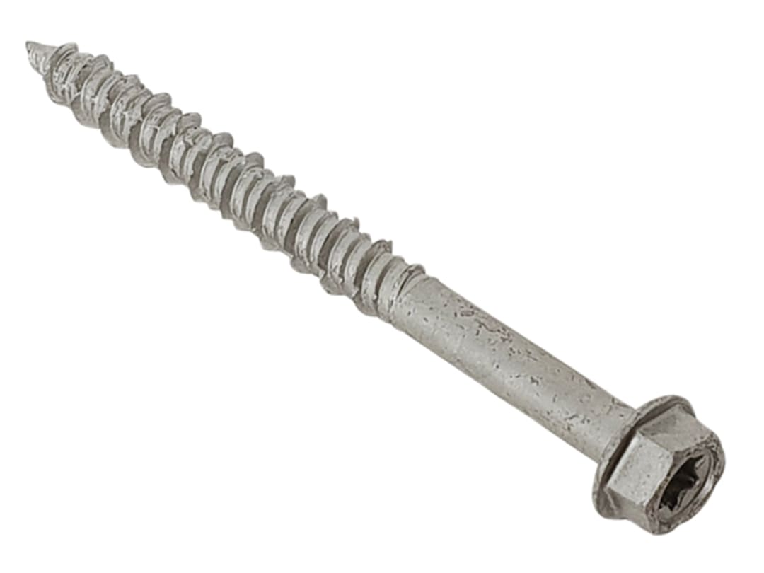 ForgeFix TechFast Masonry Screw TORX® Compatible Hex 6.3 x 70mm (Box 100) TFMSHT6370