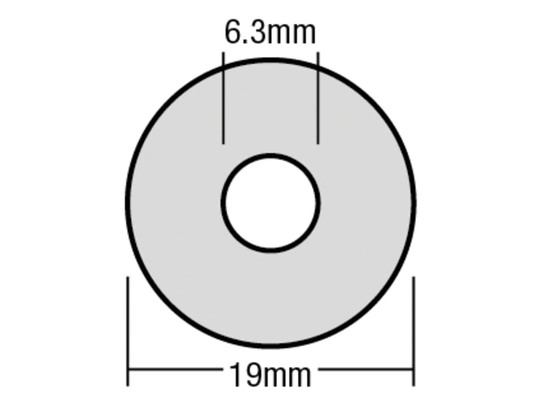 ForgeFix TechFast Bonded EPDM Washer 5.5 x 16mm Box 100 TFW1655