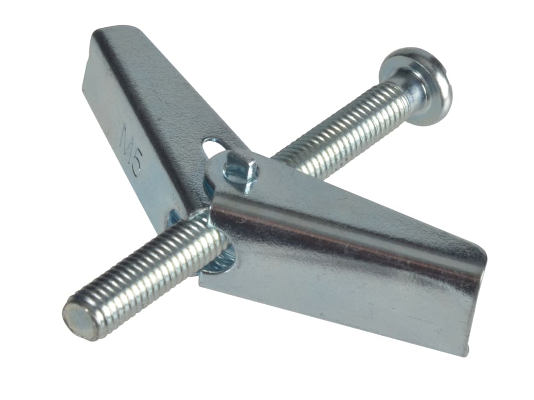 ForgeFix Plasterboard Spring Toggle M5 x 50mm Bag 10 10TOG550