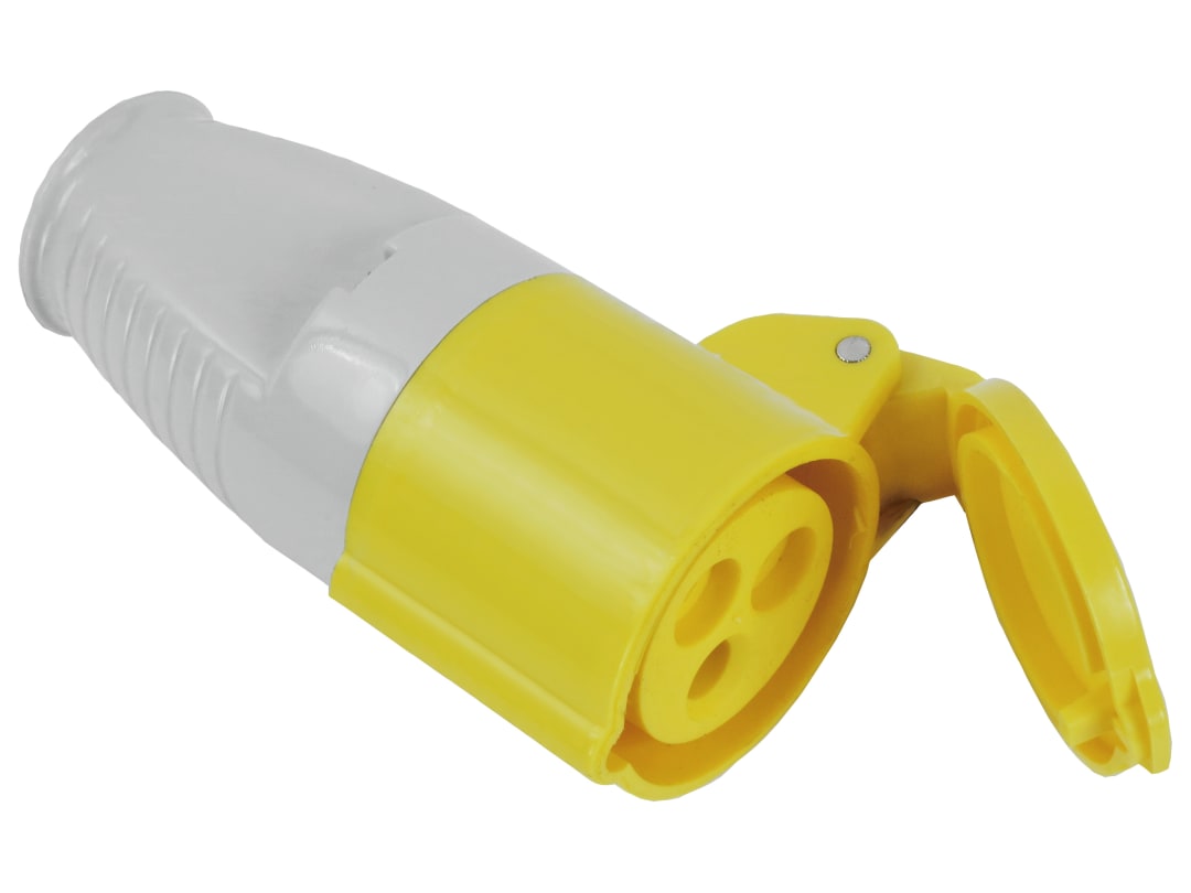 Faithfull Power Plus Yellow Socket 16A 110V EZ54