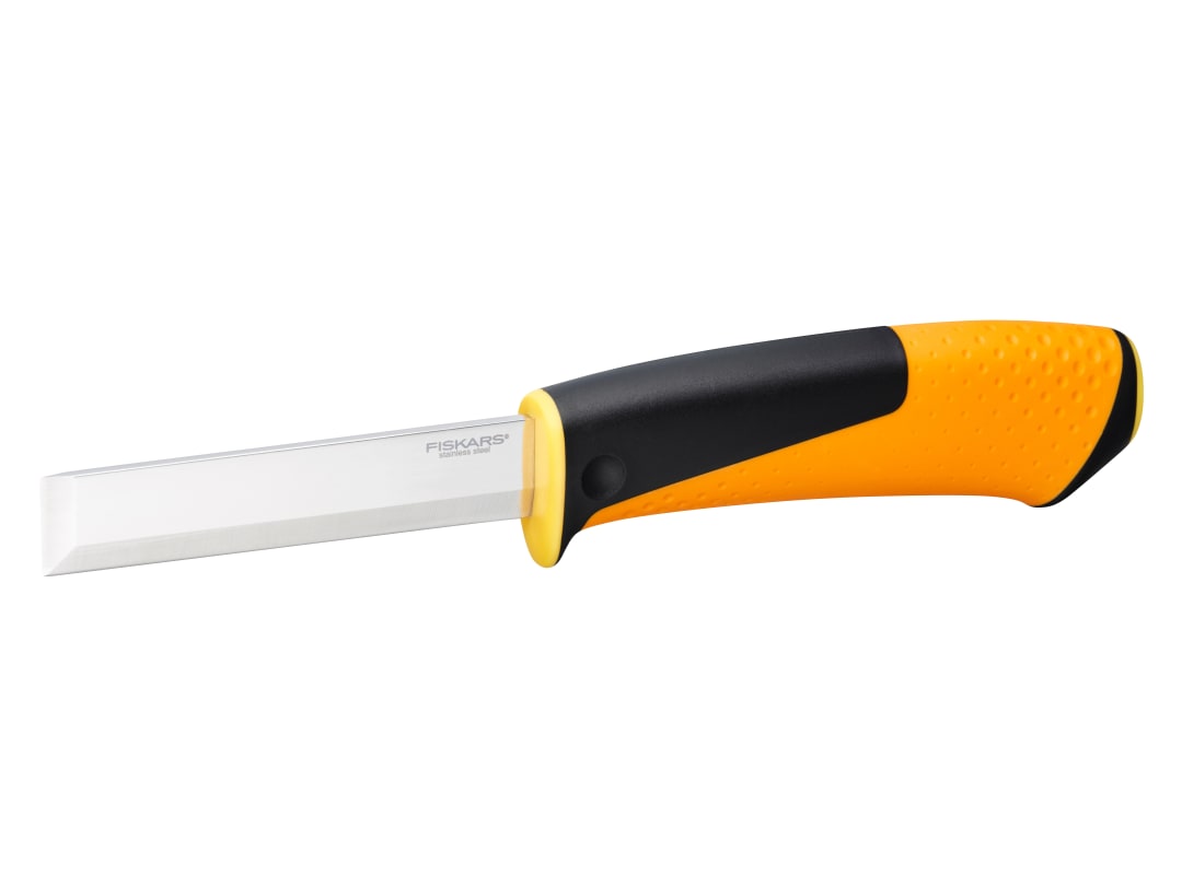 Fiskars Carpenter's Knife with Sharpener 1023621