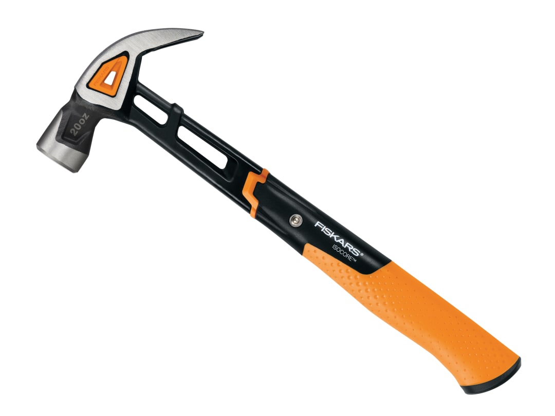 Fiskars IsoCore Curved Finishing Hammer 570g (20oz) 1027203