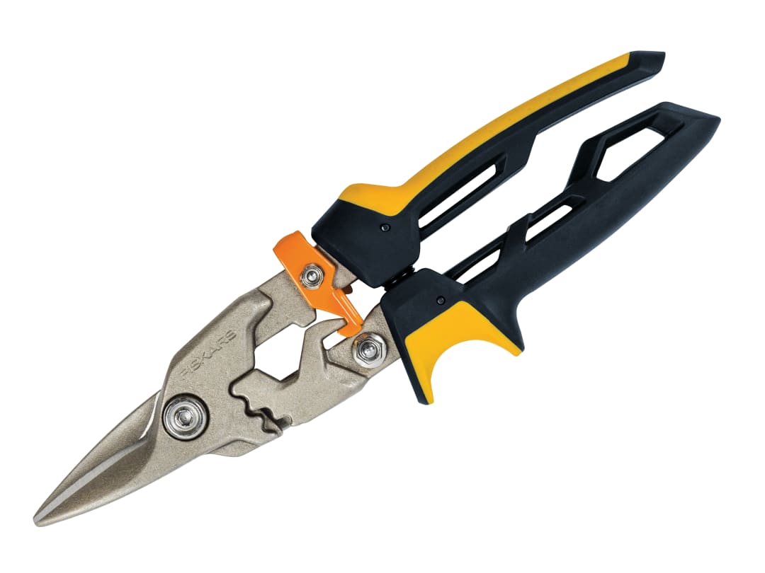 Fiskars PowerGear™ Aviation Snips Straight Cut 250mm (10in) 1027207