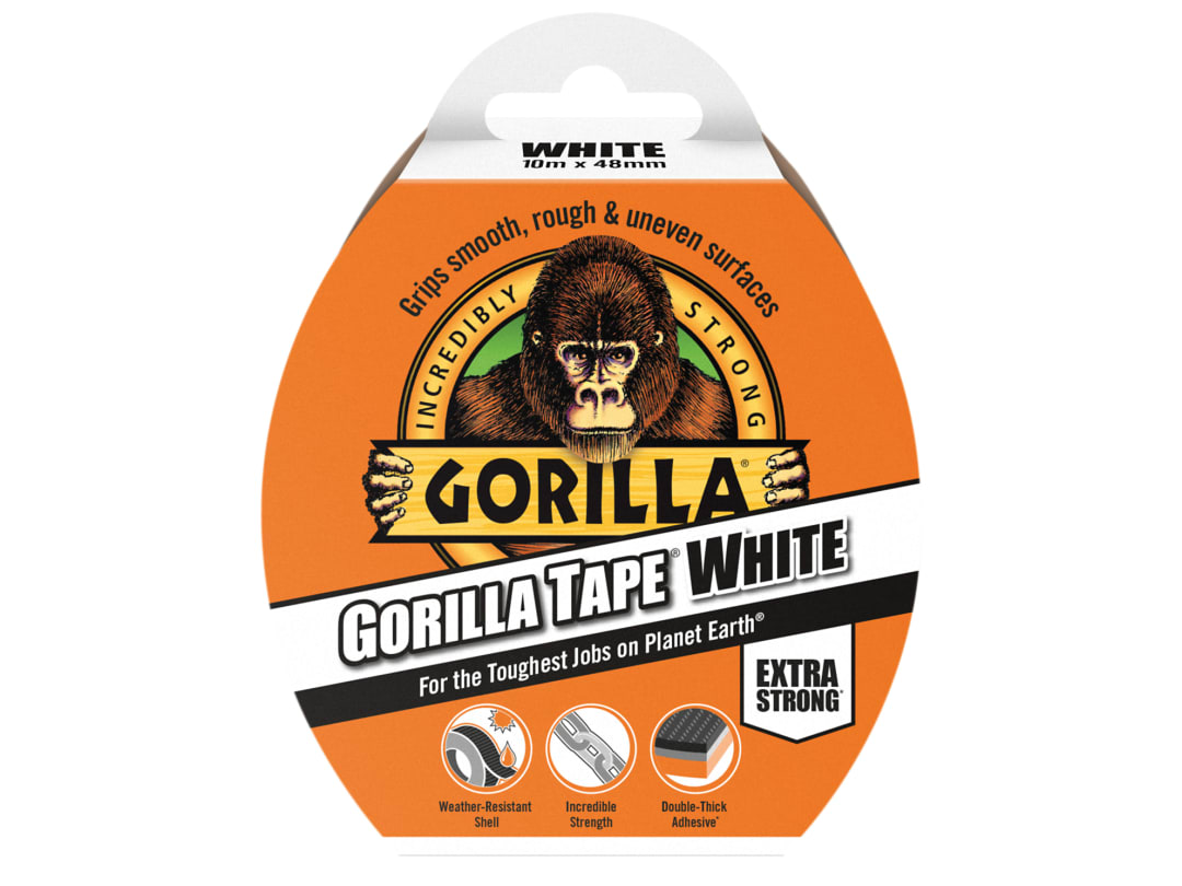 Gorilla Glue Tape White 10m 3044611 3044611
