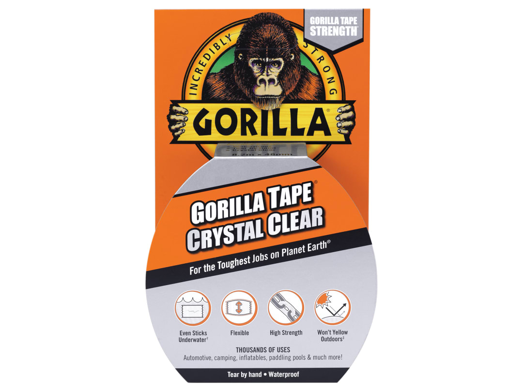 Gorilla Glue Tape Clear Repair 8.2m 3044701 3044701