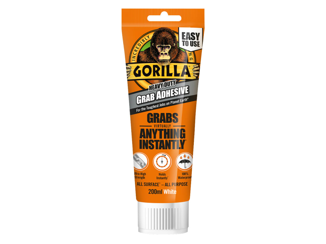 Gorilla Glue Gorilla Grab Adhesive Tube 200ml 2044311 2044311