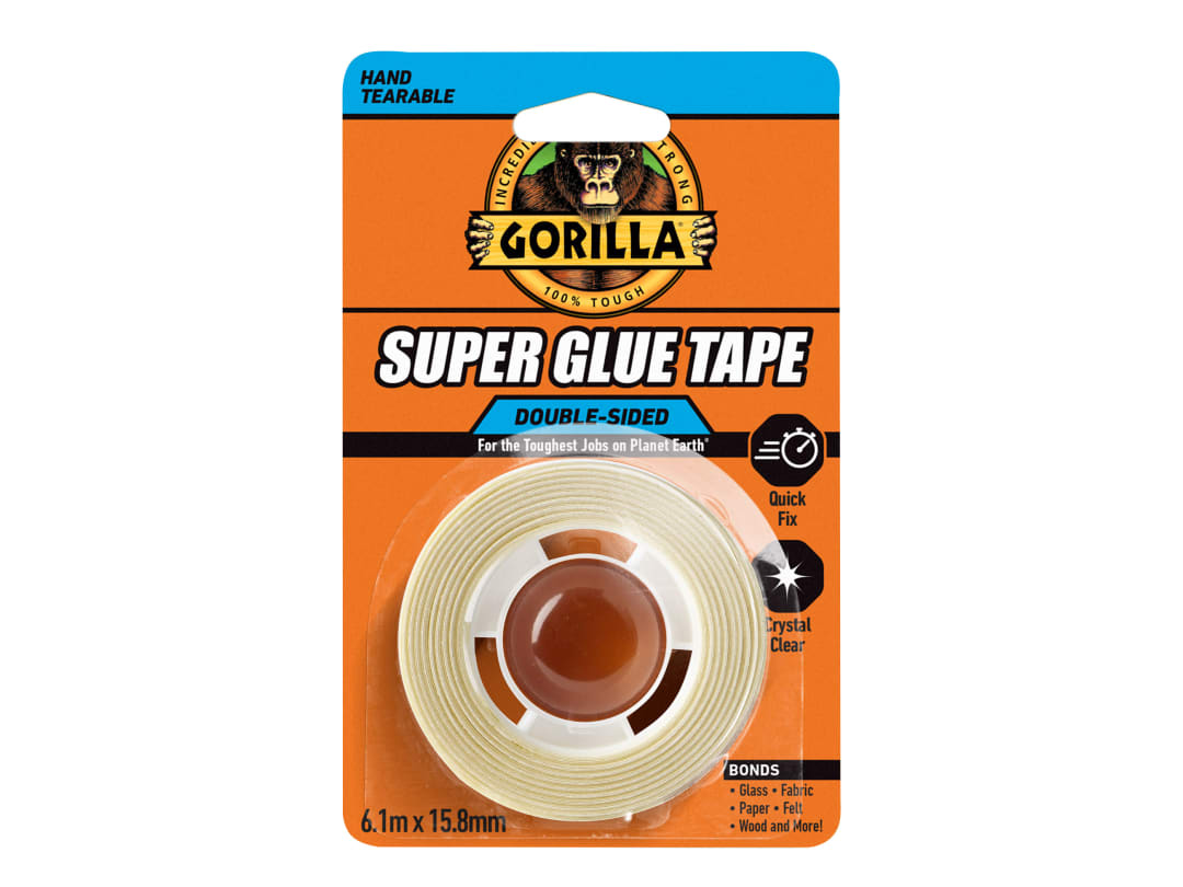 Gorilla Glue Super Glue Tape 6.1m 115718 115718