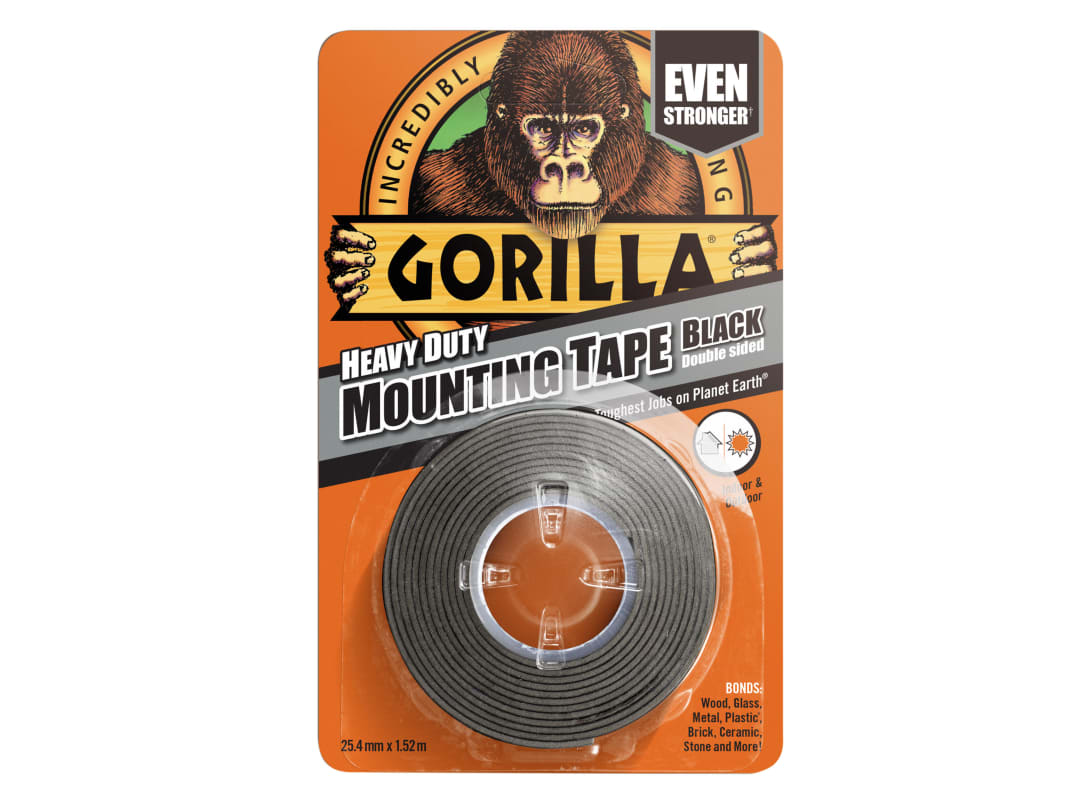 Gorilla Glue Gorilla Heavy Duty Mounting Tape Black 3044201 3044201