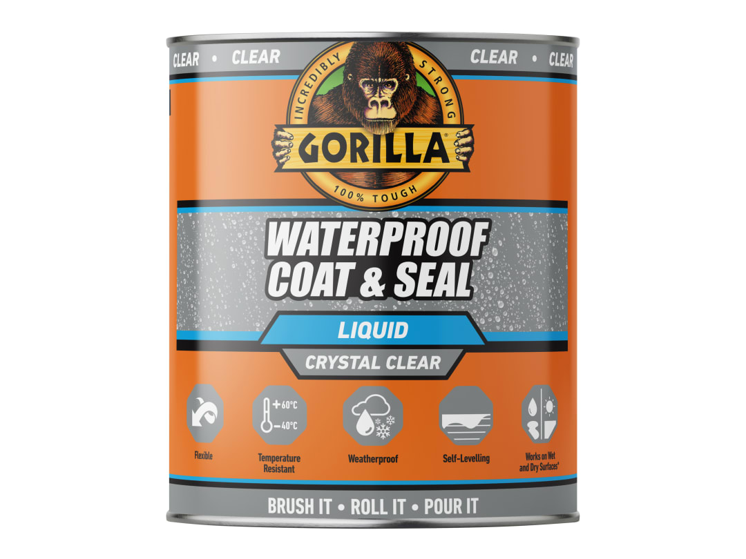 Gorilla Glue Gorilla® Waterproof Coat & Seal Clear 473ml 115402