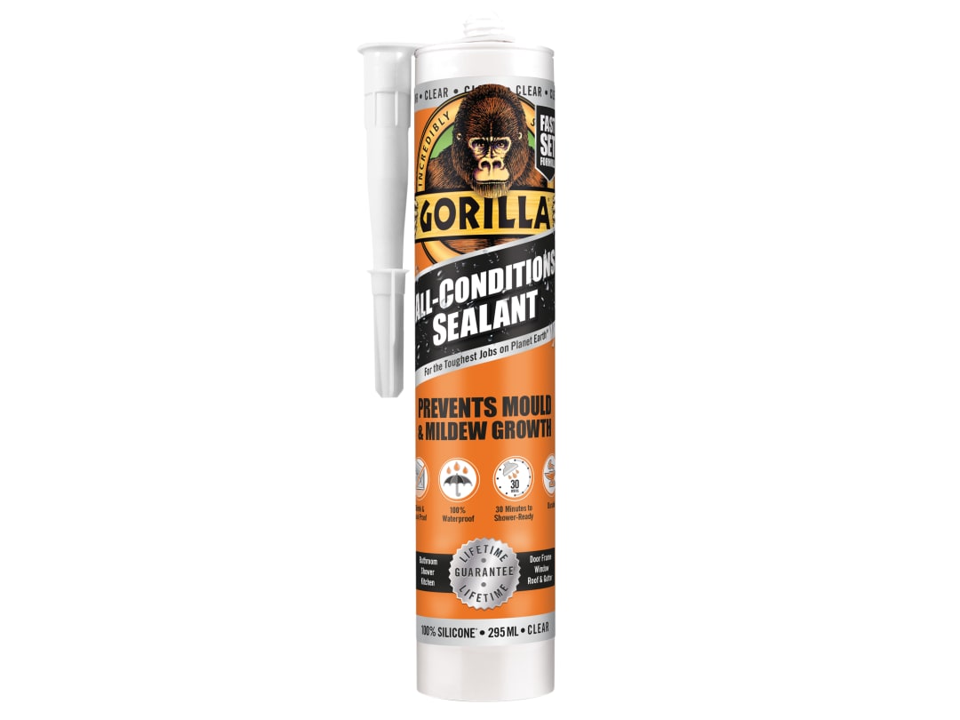 Gorilla Glue All Conditions Sealant Clear 295ml 1144111 1144111