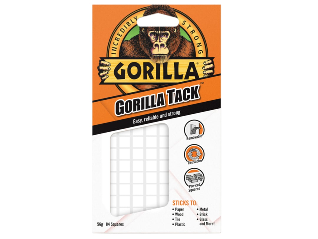 Gorilla Glue Glue Tac 56g 84 Squares 3144101 3144101