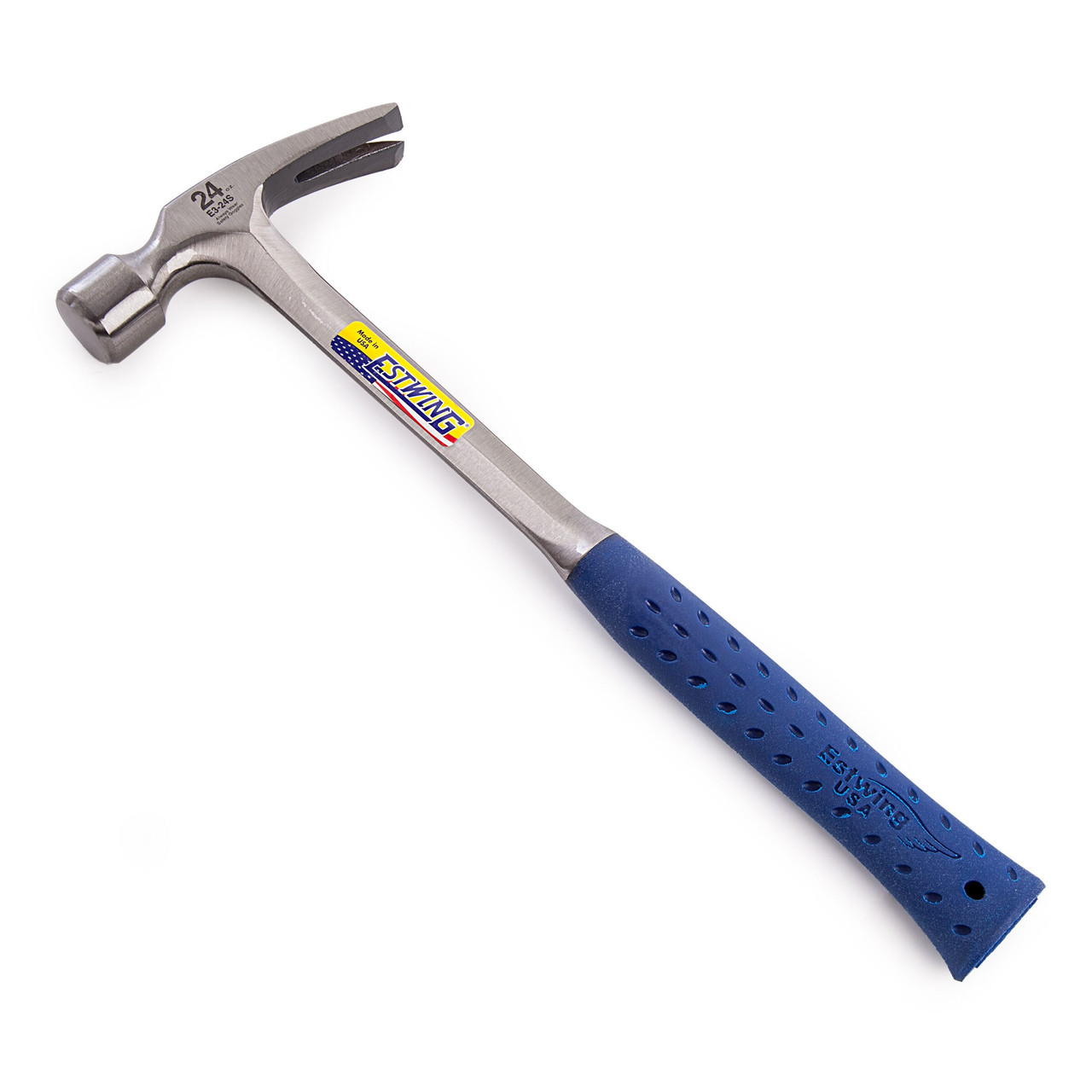 Estwing E3/24S Straight Claw Framing Hammer - Vinyl Grip 680g (24oz) E3/24S