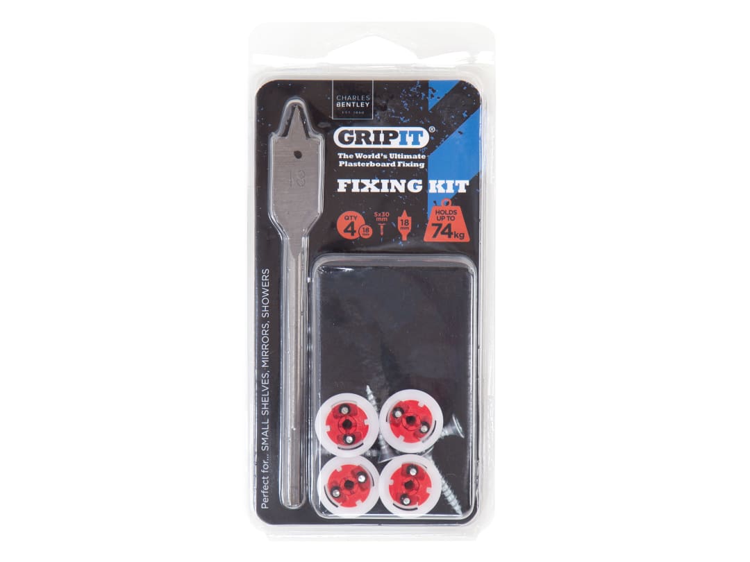 Gripit Shelf Kit Clam Pack GPSHELFKIT