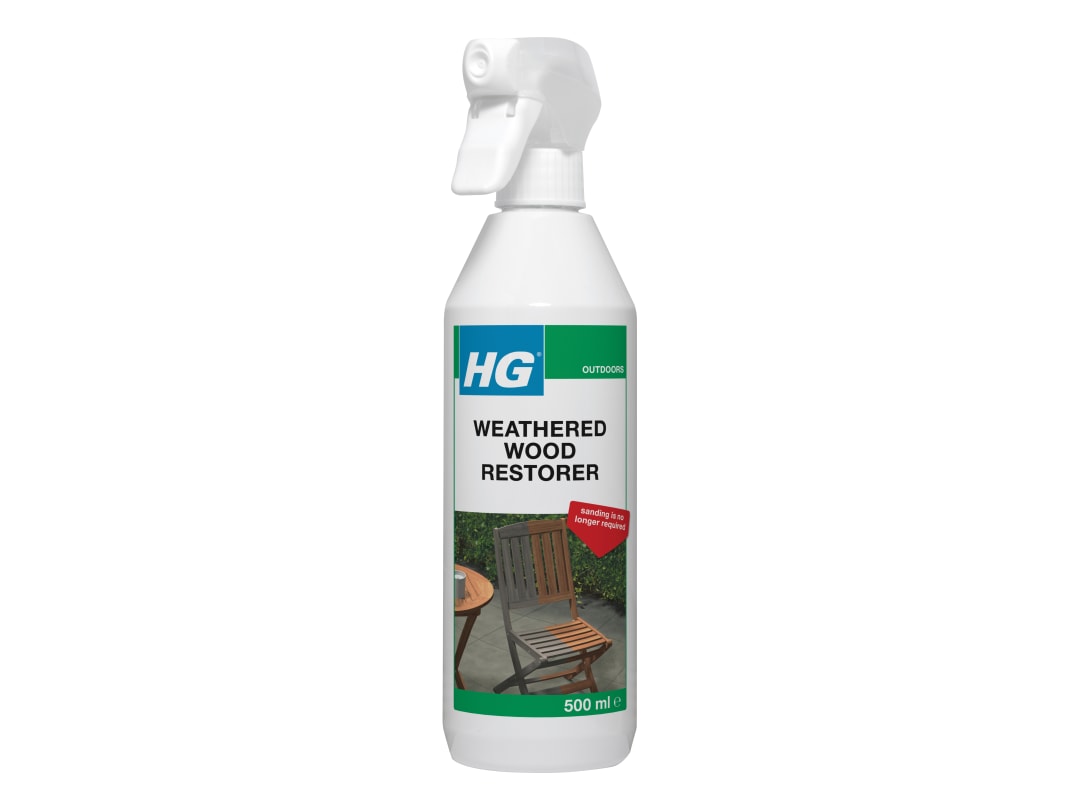 H G Weathered Wood Restorer 0.5L 292050106