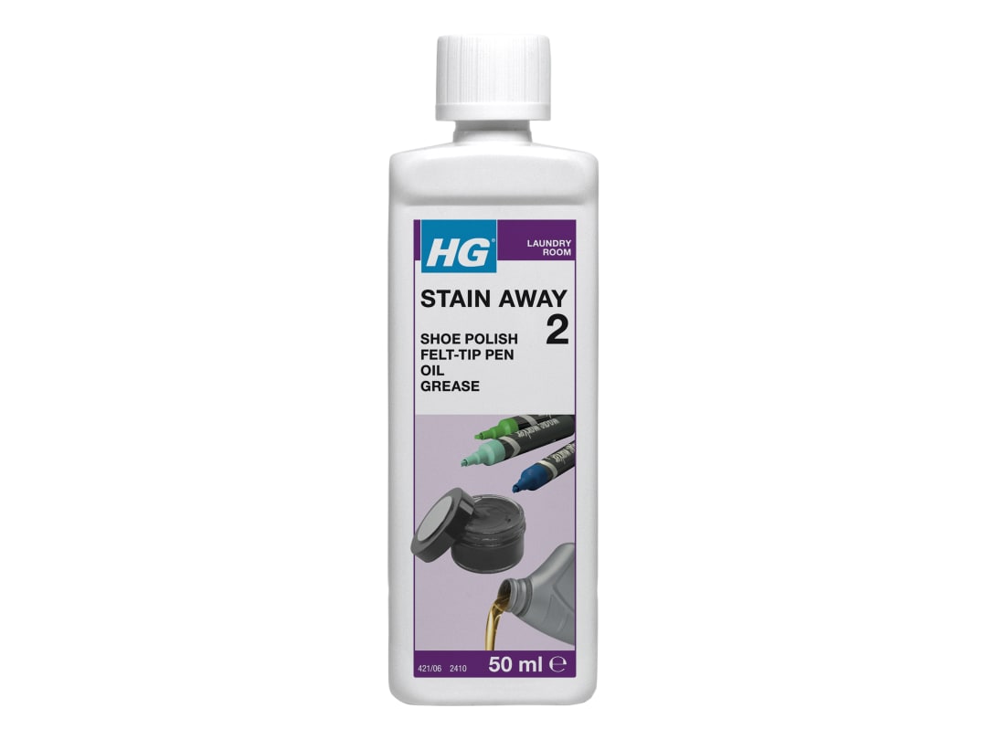 H G Stain Away 2 (Shoe Polish, Felt-Tip Pen, Oil, Grease) 0.05L 421005106