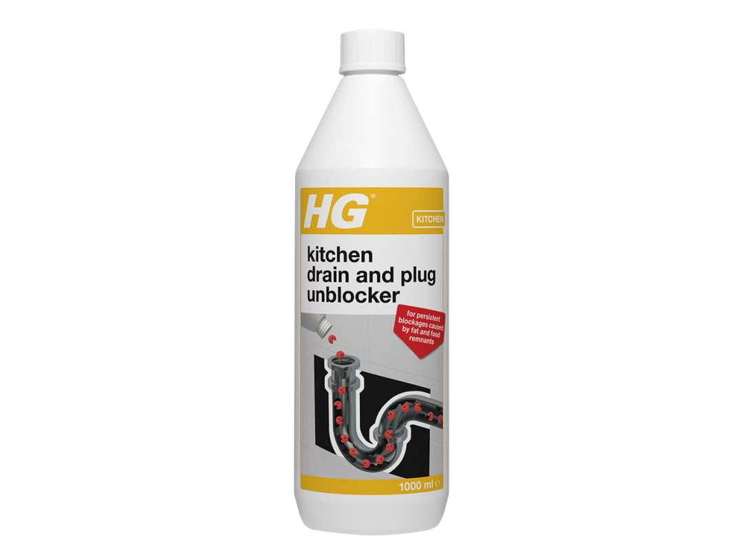 H G Kitchen Drain & Plug Unblocker 1L 481100106