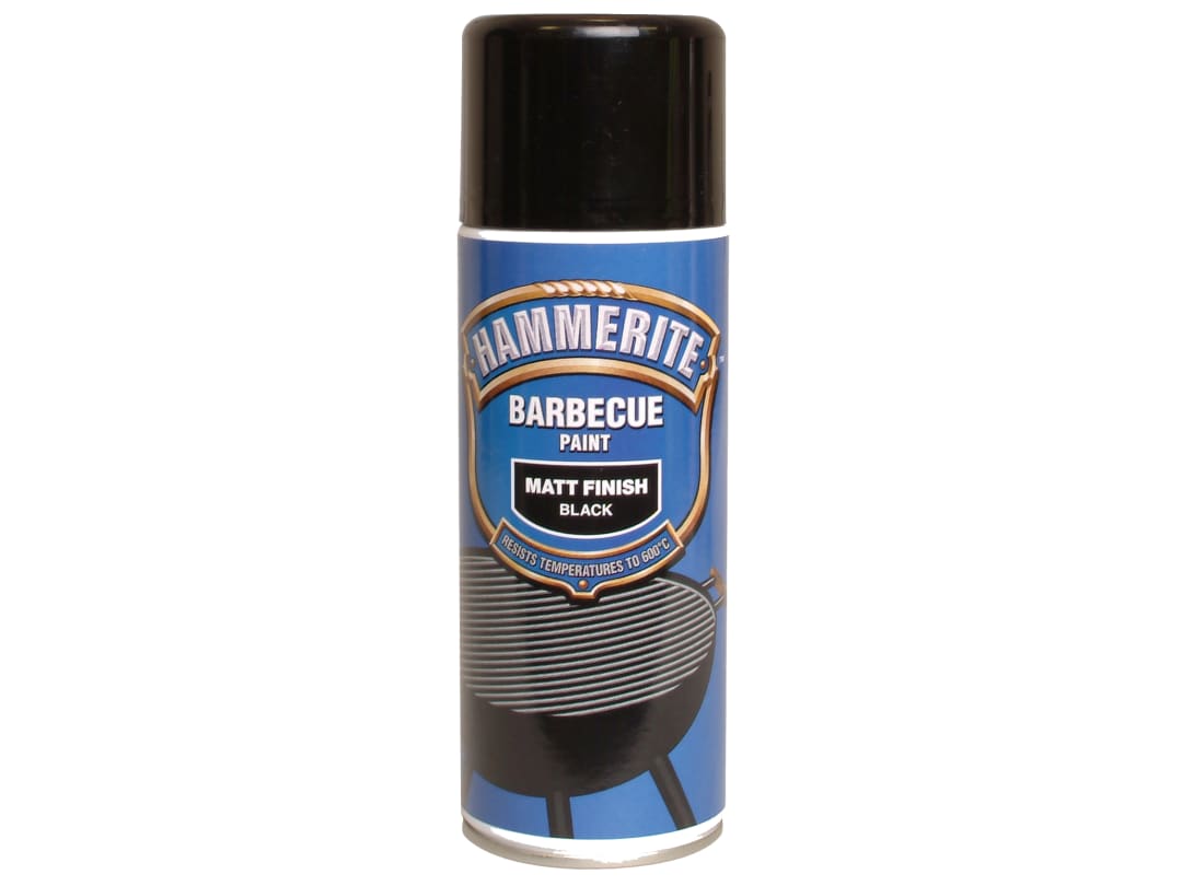 Hammerite Barbecue Paint Matt Black 400ml 5092865