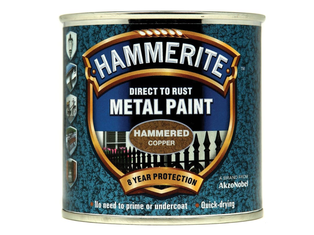 Hammerite Direct To Metal Hammered Copper 250ml 5084822